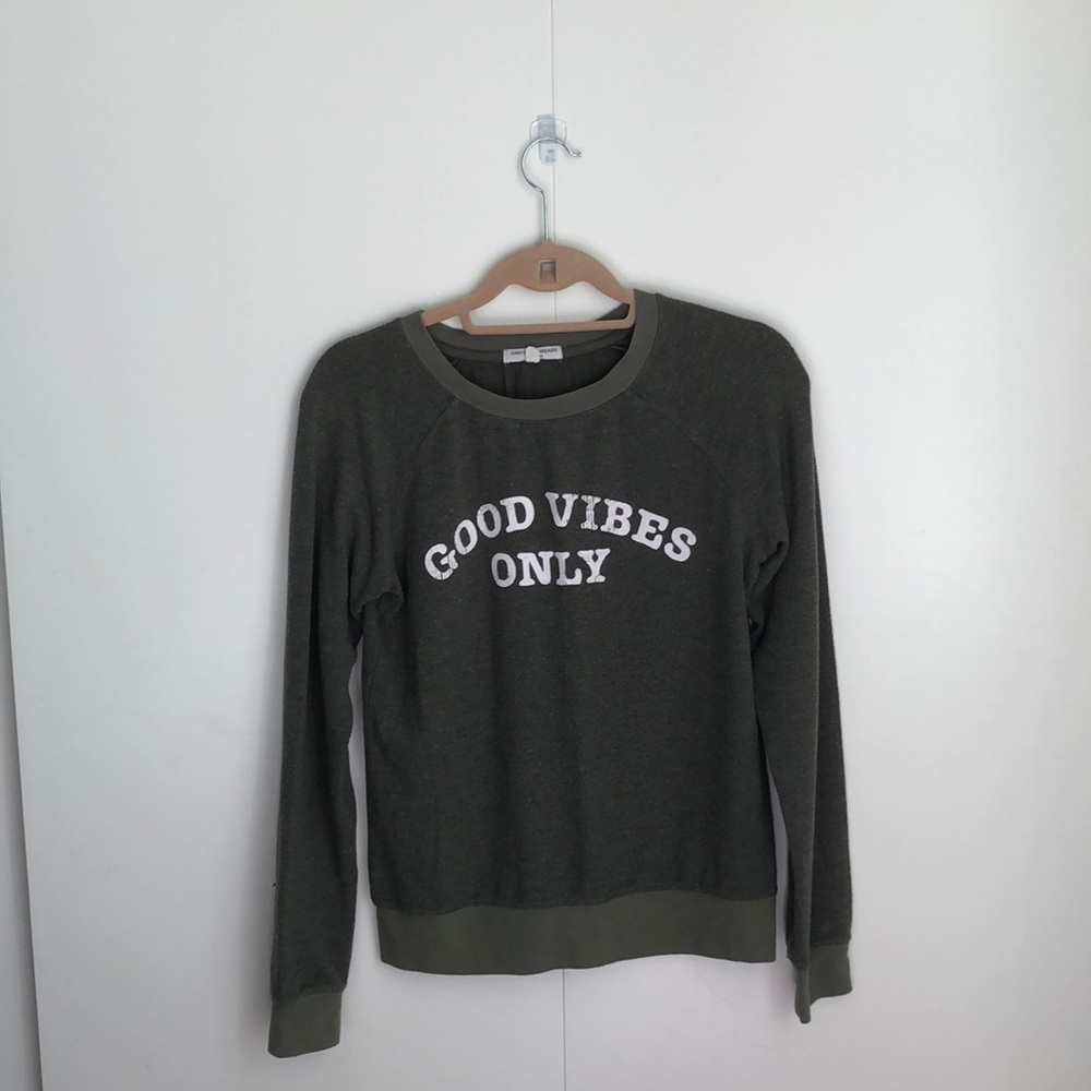 Good Vibes Only Soft Crewneck